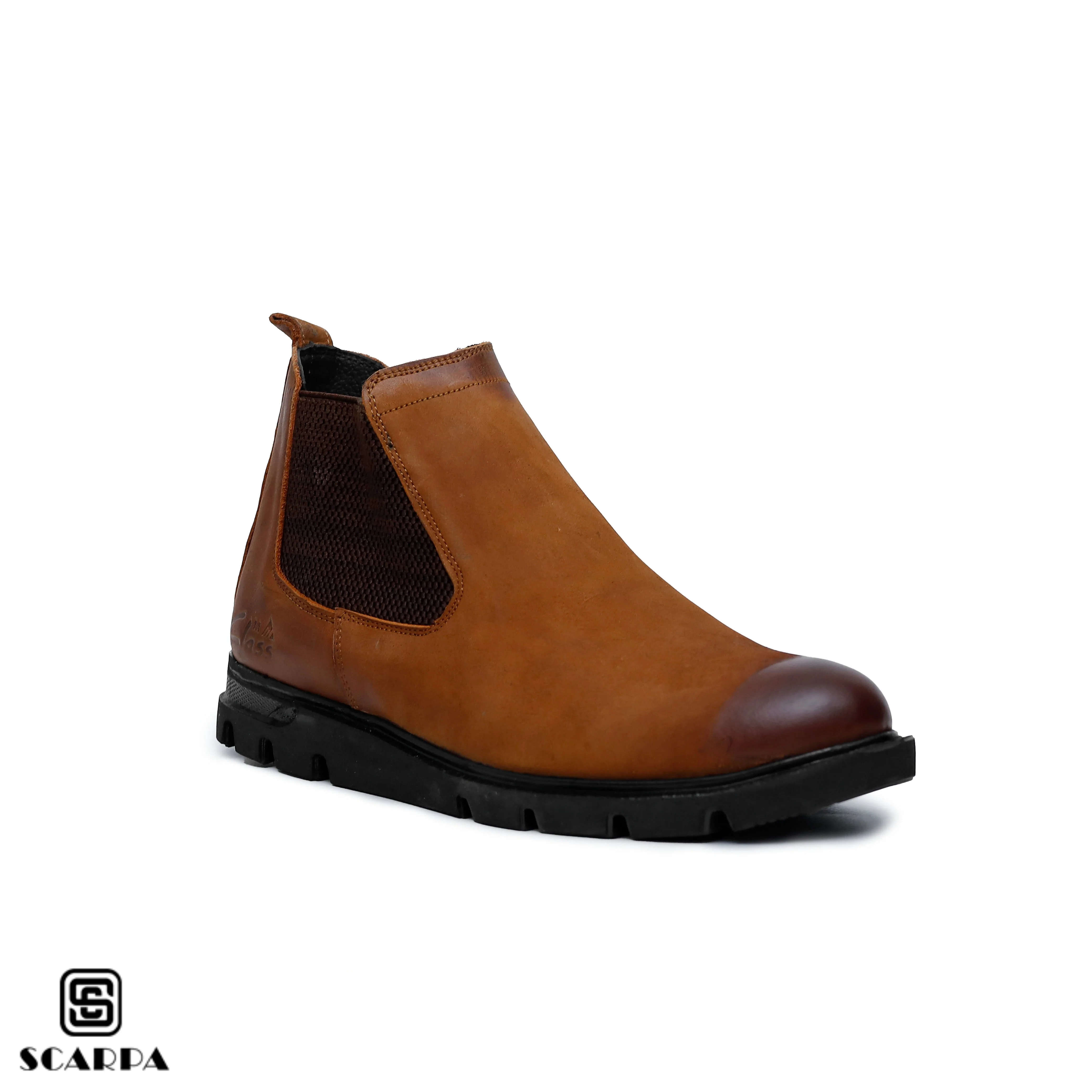 Scarpa Leather Boot with HAVAN Color  Model CL 506 - Image 3
