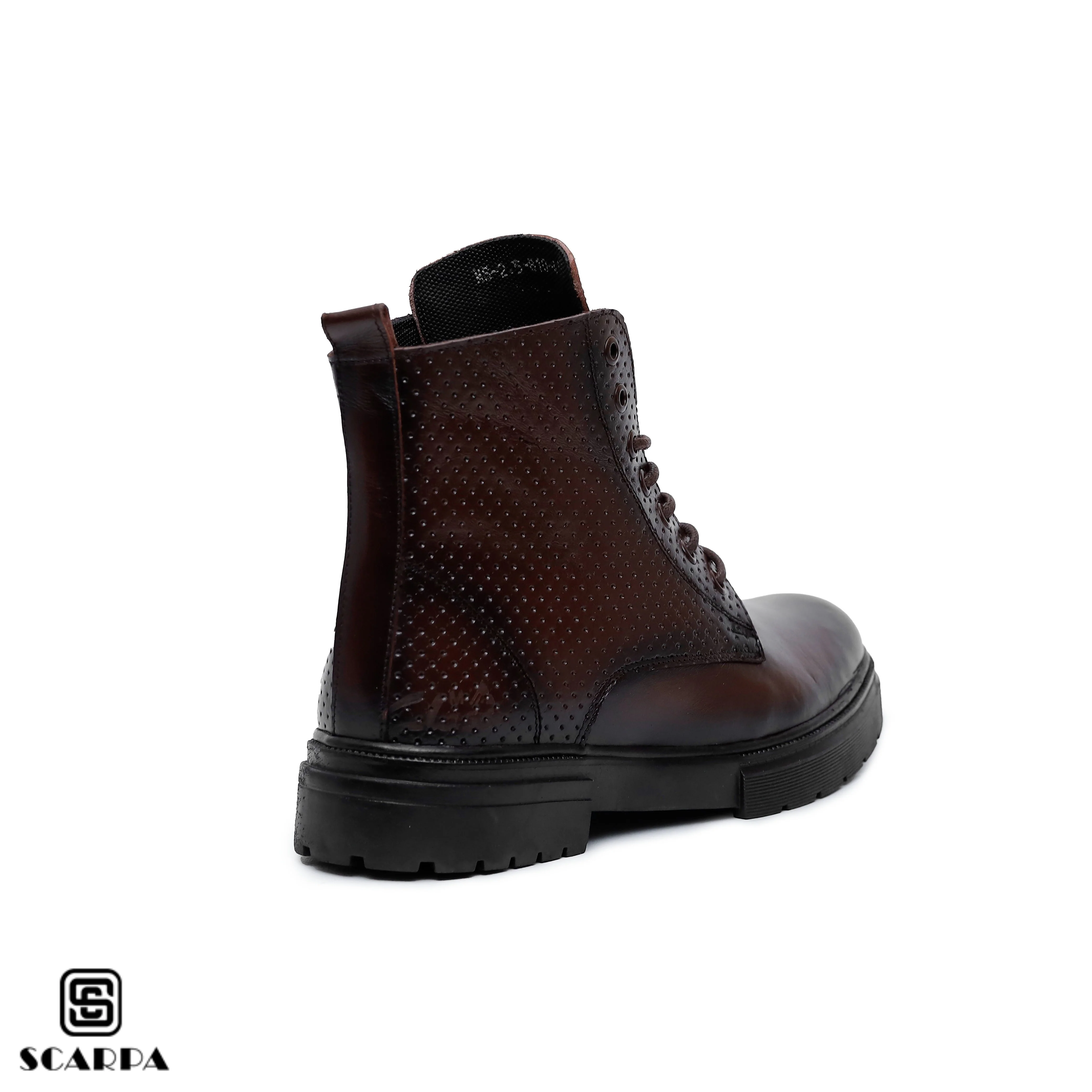 Scarpa Leather Boot with BROWEN Color Model CL 815 - Image 2