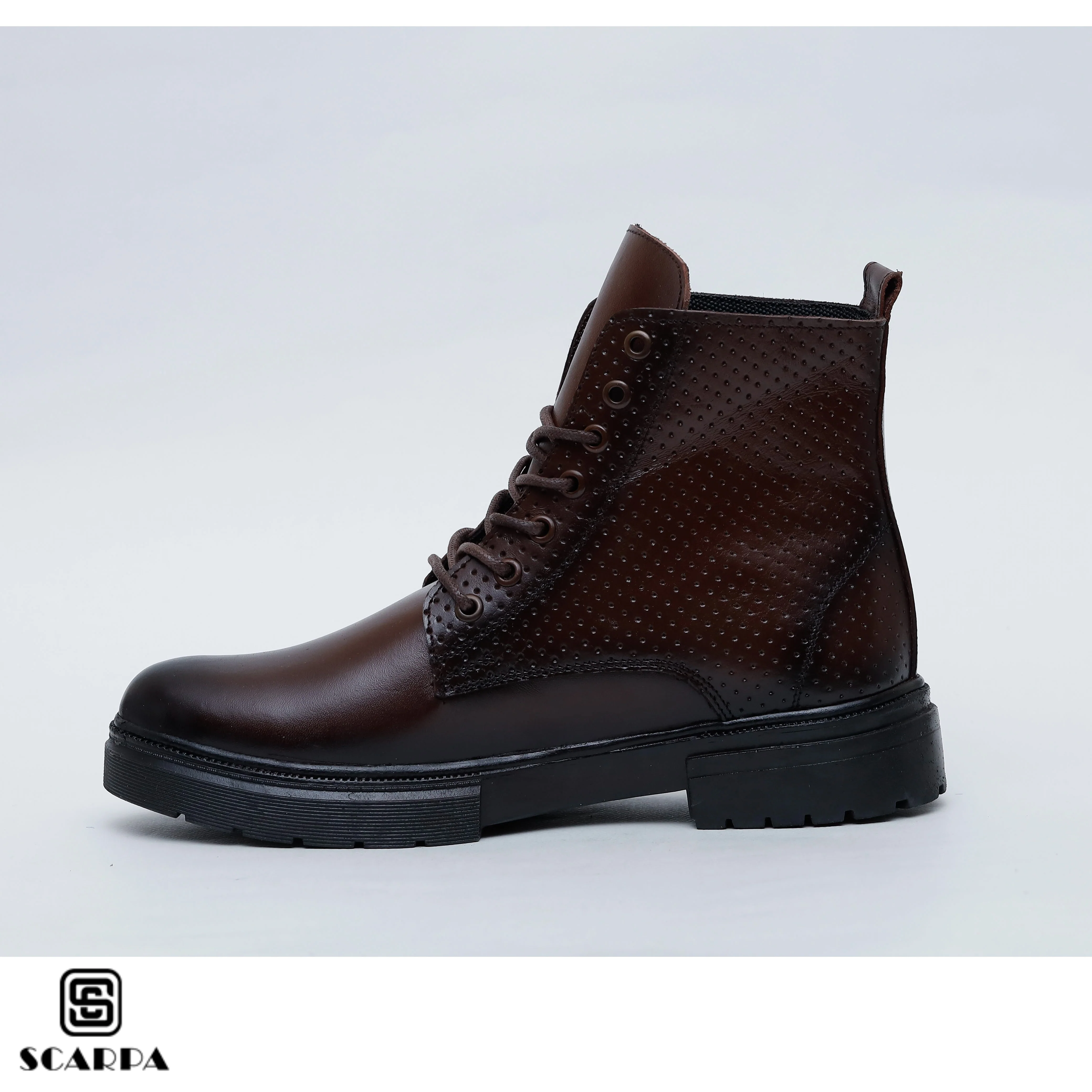 Scarpa Leather Boot with BROWEN Color Model CL 815 - Image 3