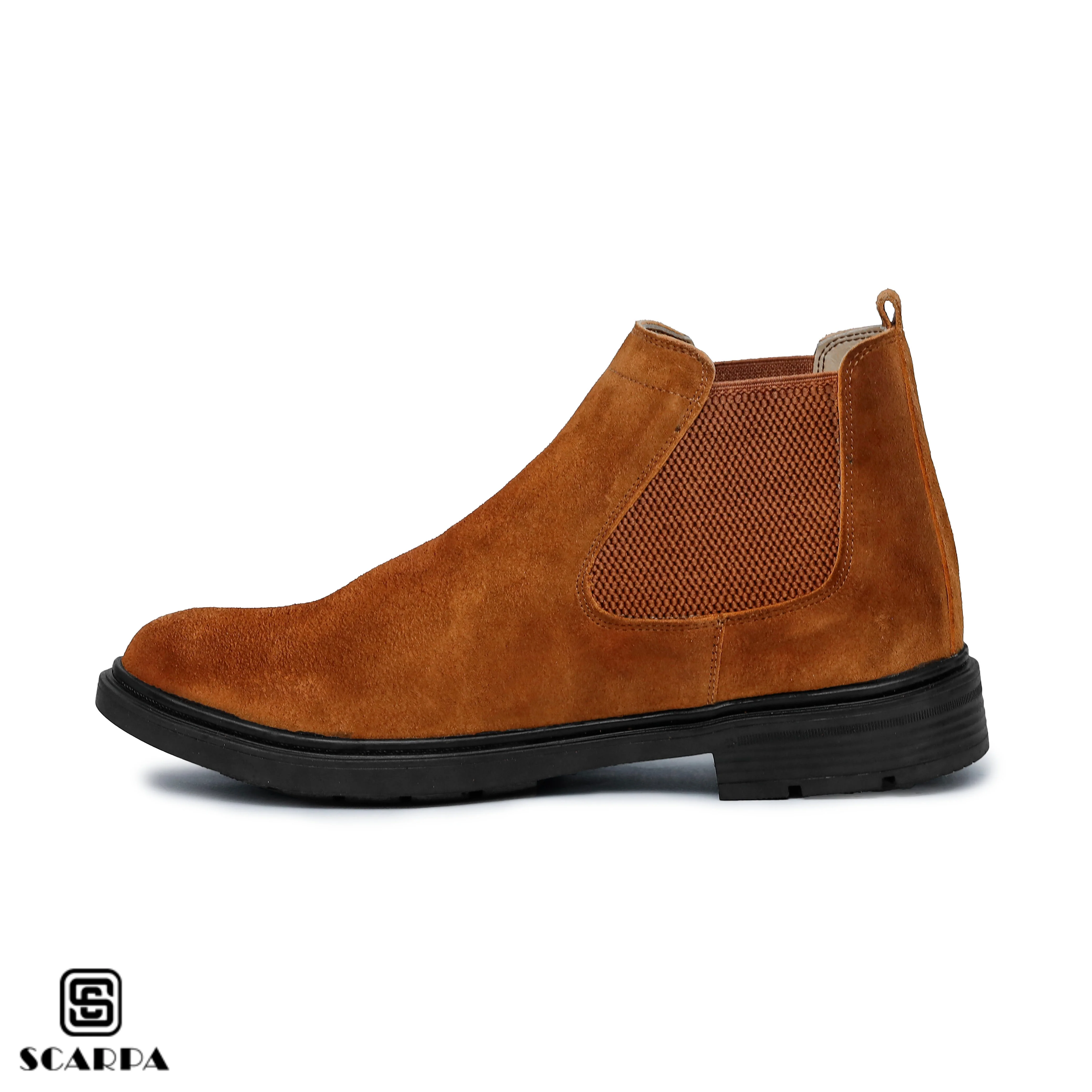 Scarpa Leather Boot with HAVAN Color Model CL 505 - Image 3