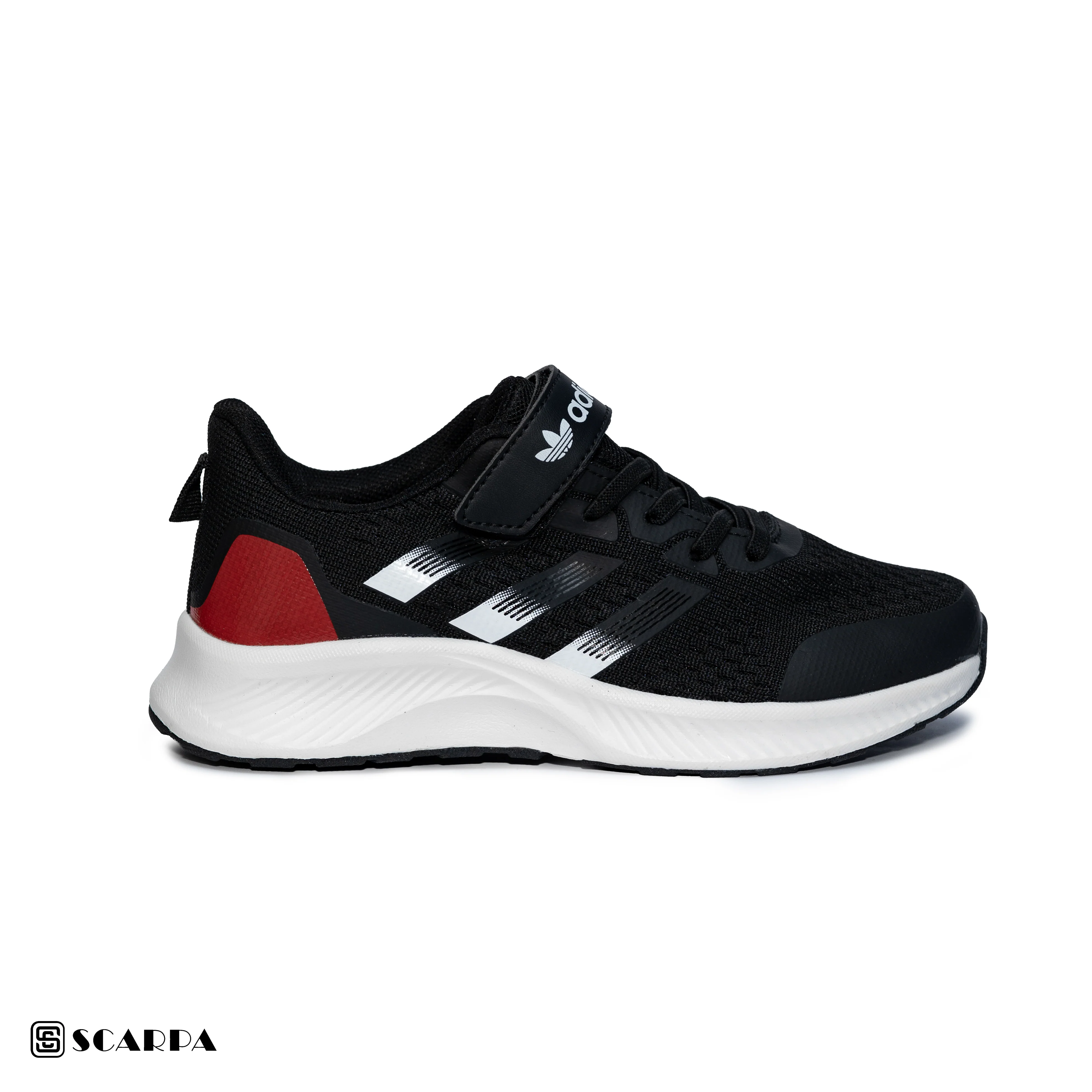 Scarpaa Comfartable Fashion KIDS Sneakers model ADD 155-BLACK&WHITE - Image 2