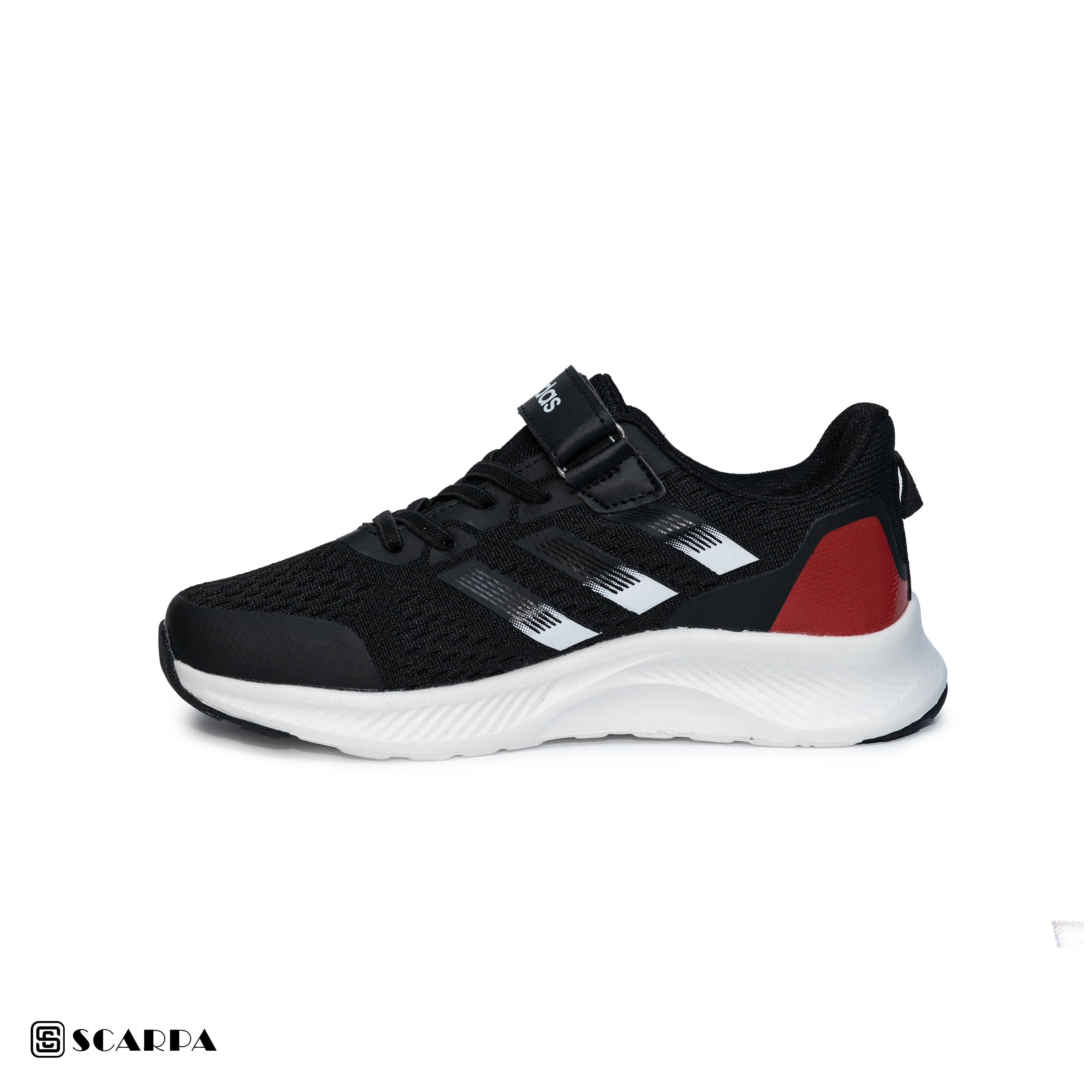 Scarpaa Comfartable Fashion KIDS Sneakers model ADD 155-BLACK&WHITE - Image 3