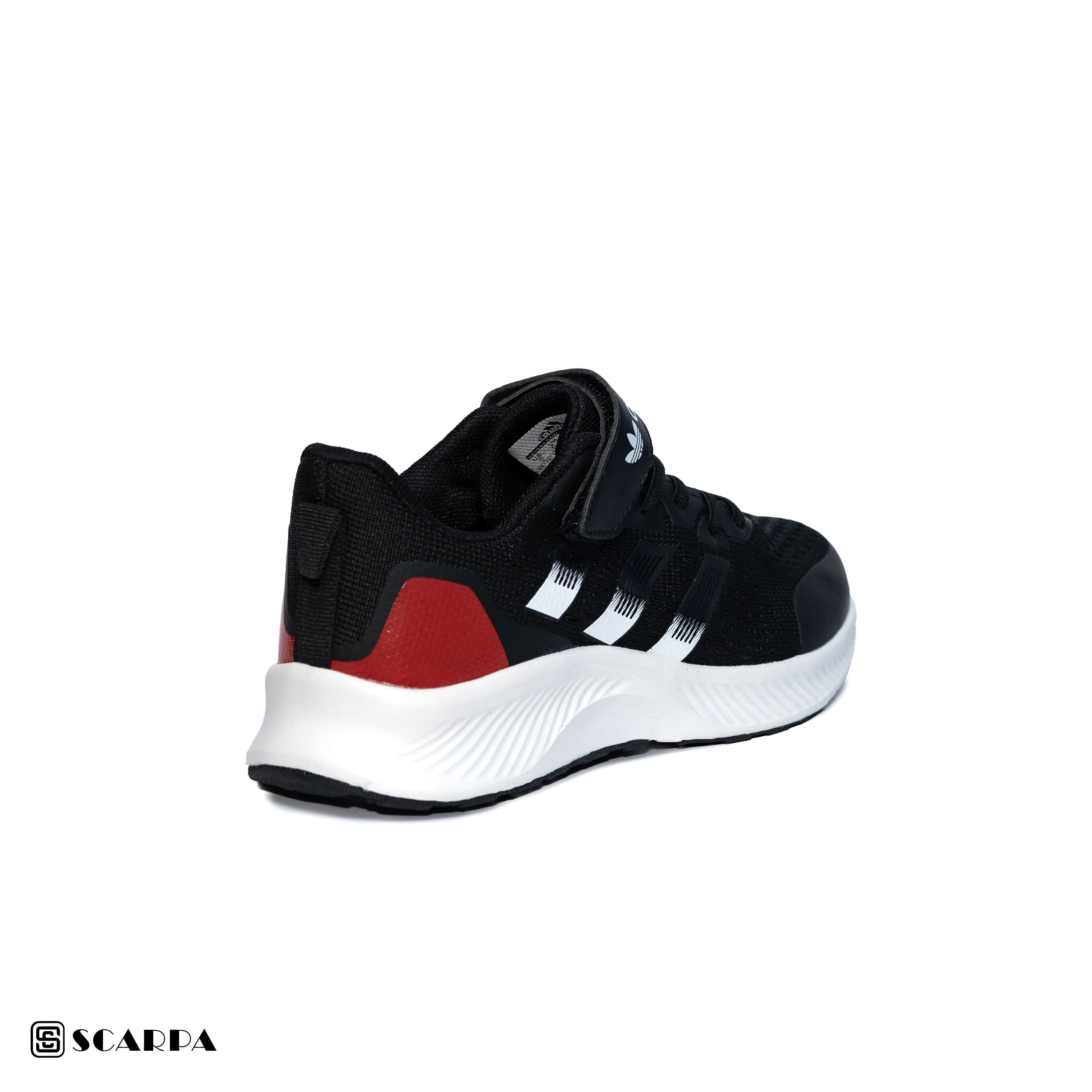 Scarpaa Comfartable Fashion KIDS Sneakers model ADD 155-BLACK&WHITE - Image 4