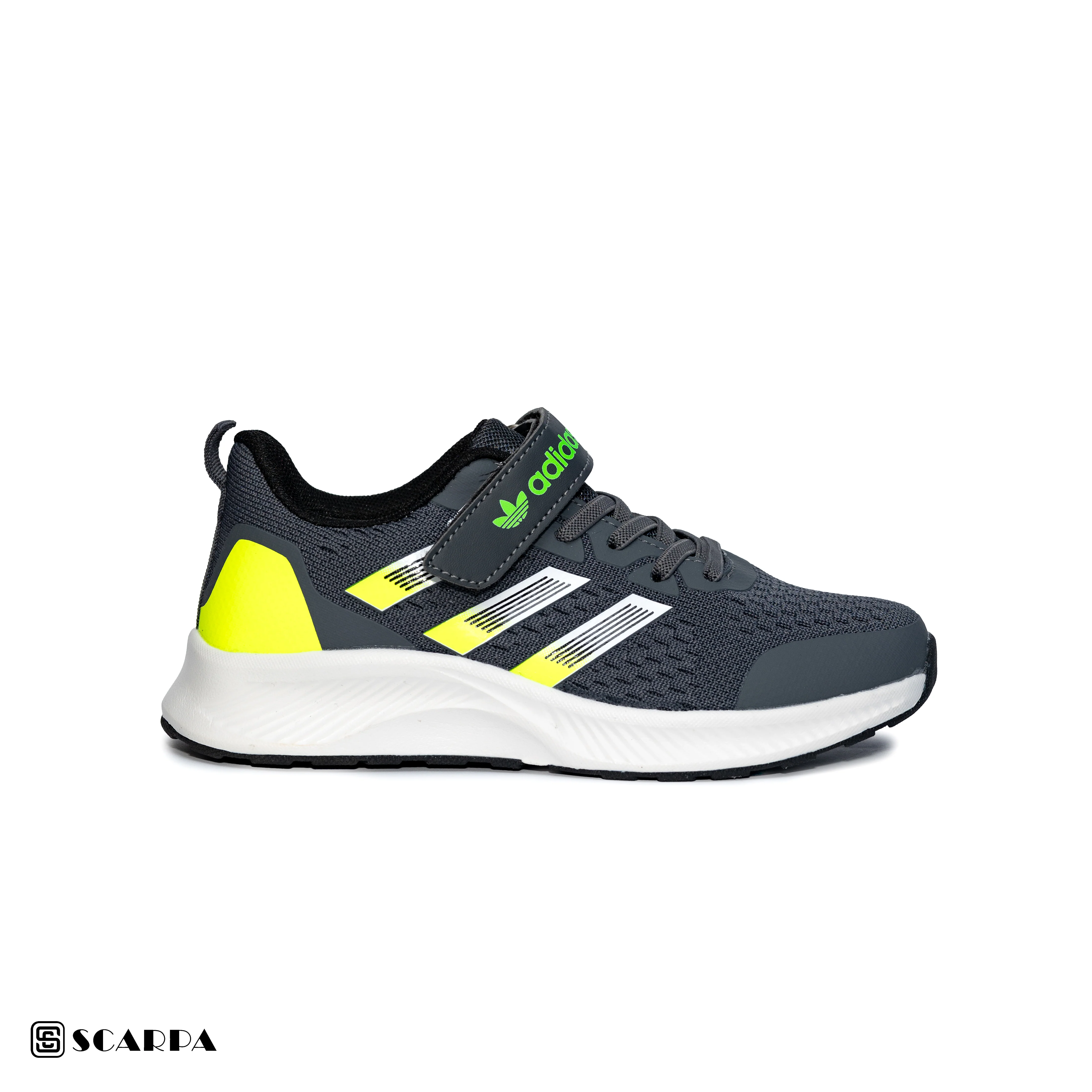Scarpaa Comfartable Fashion KIDS Sneakers model ADD 155-DARK .GRAY - Image 2