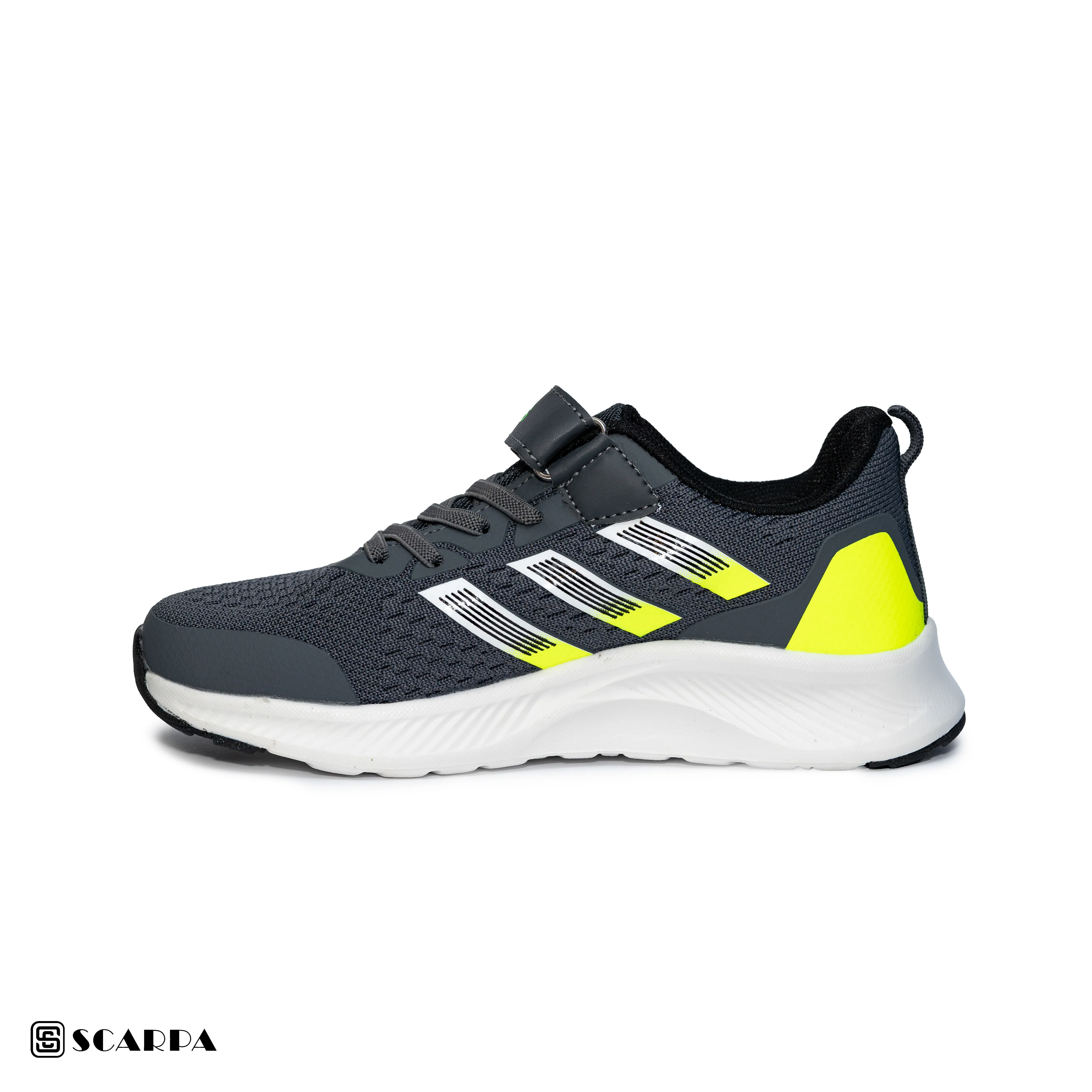 Scarpaa Comfartable Fashion KIDS Sneakers model ADD 155-DARK .GRAY - Image 3