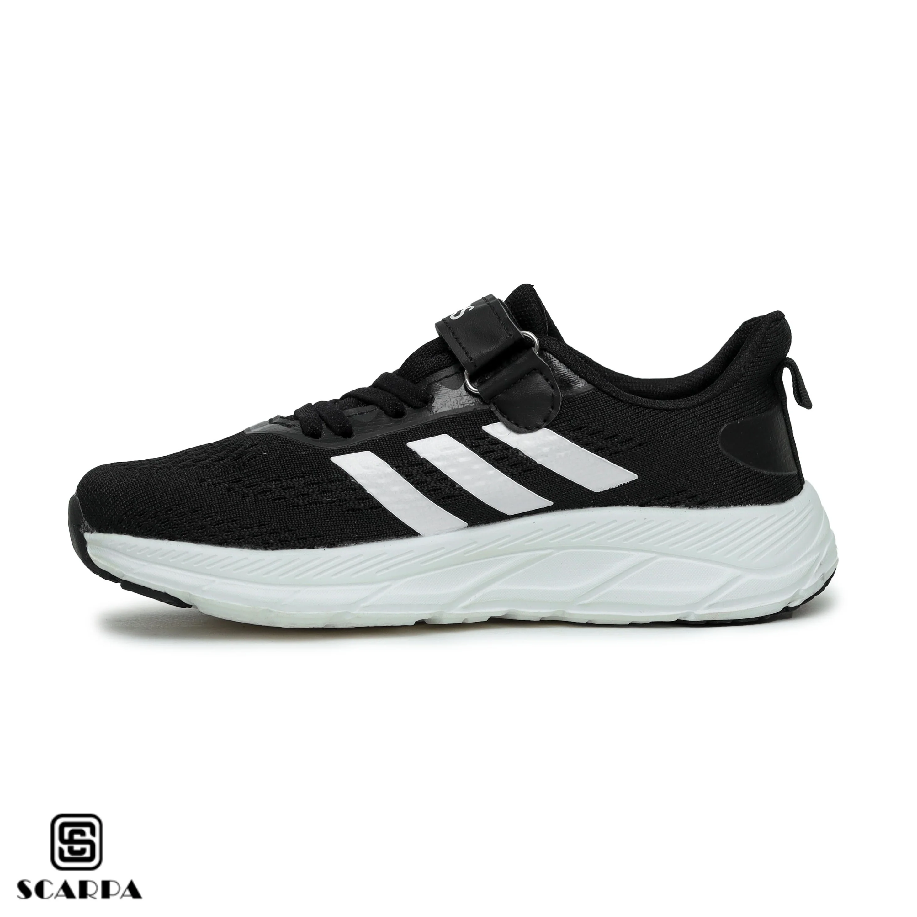 Scarpaa Comfartable Fashion KIDS Sneakers model ADD KIDS BLACK &WHITE - Image 3
