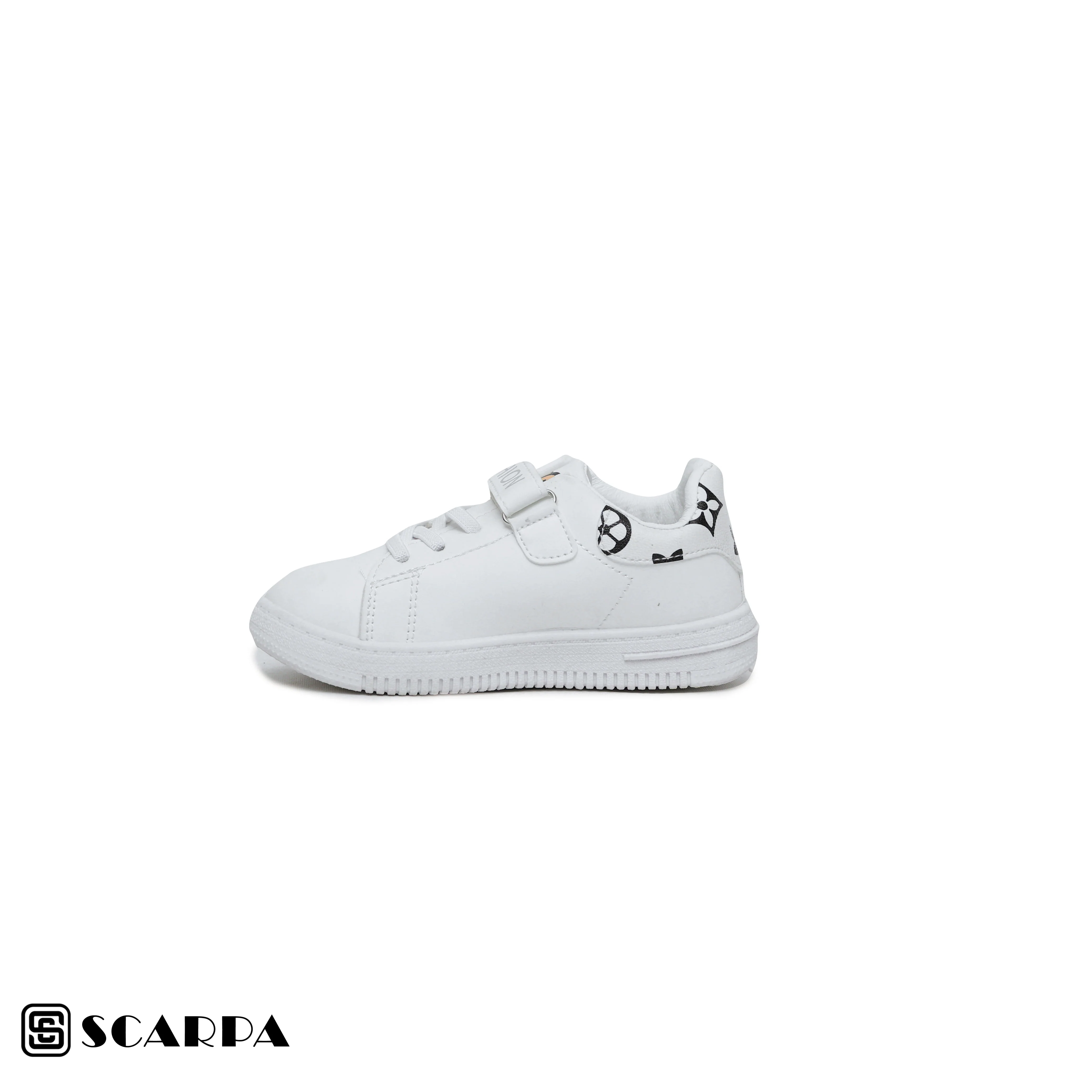 Scarpaa Comfartable Fashion KIDS Sneakers model kids7206-WHITE - Image 3