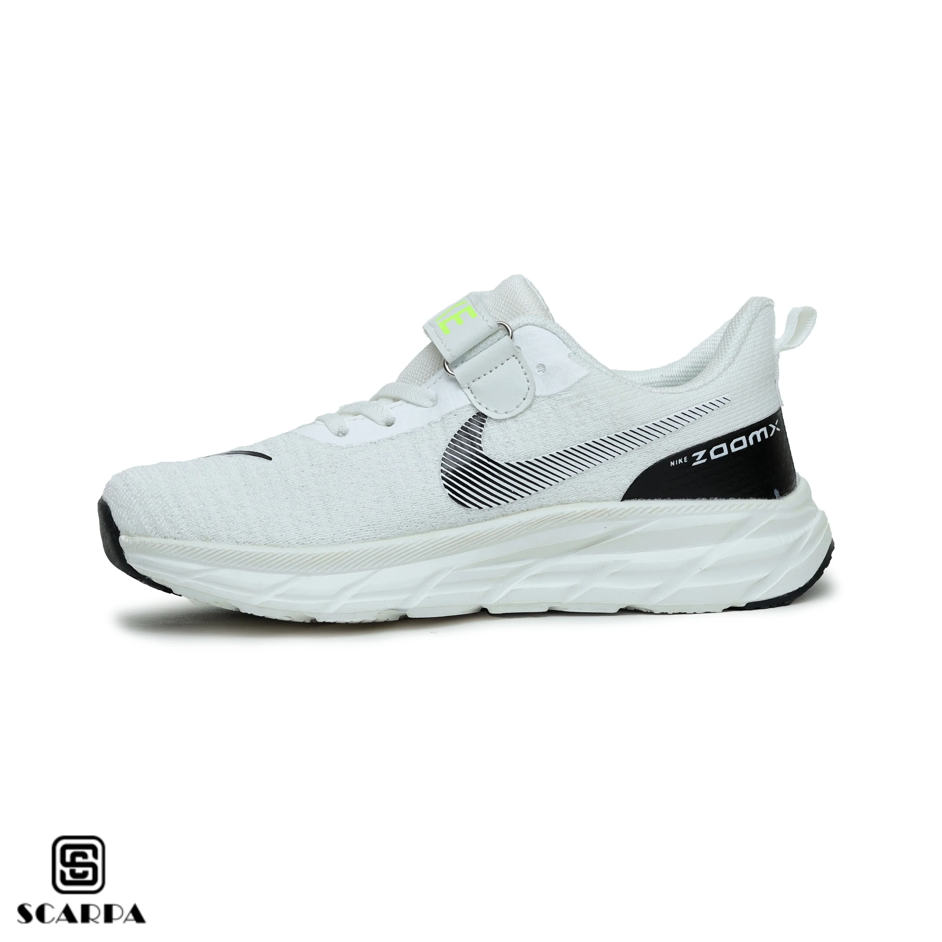 Scarpaa Comfartable Fashion KIDS Sneakers model NI KIDS-WHITE&BLACK - Image 3