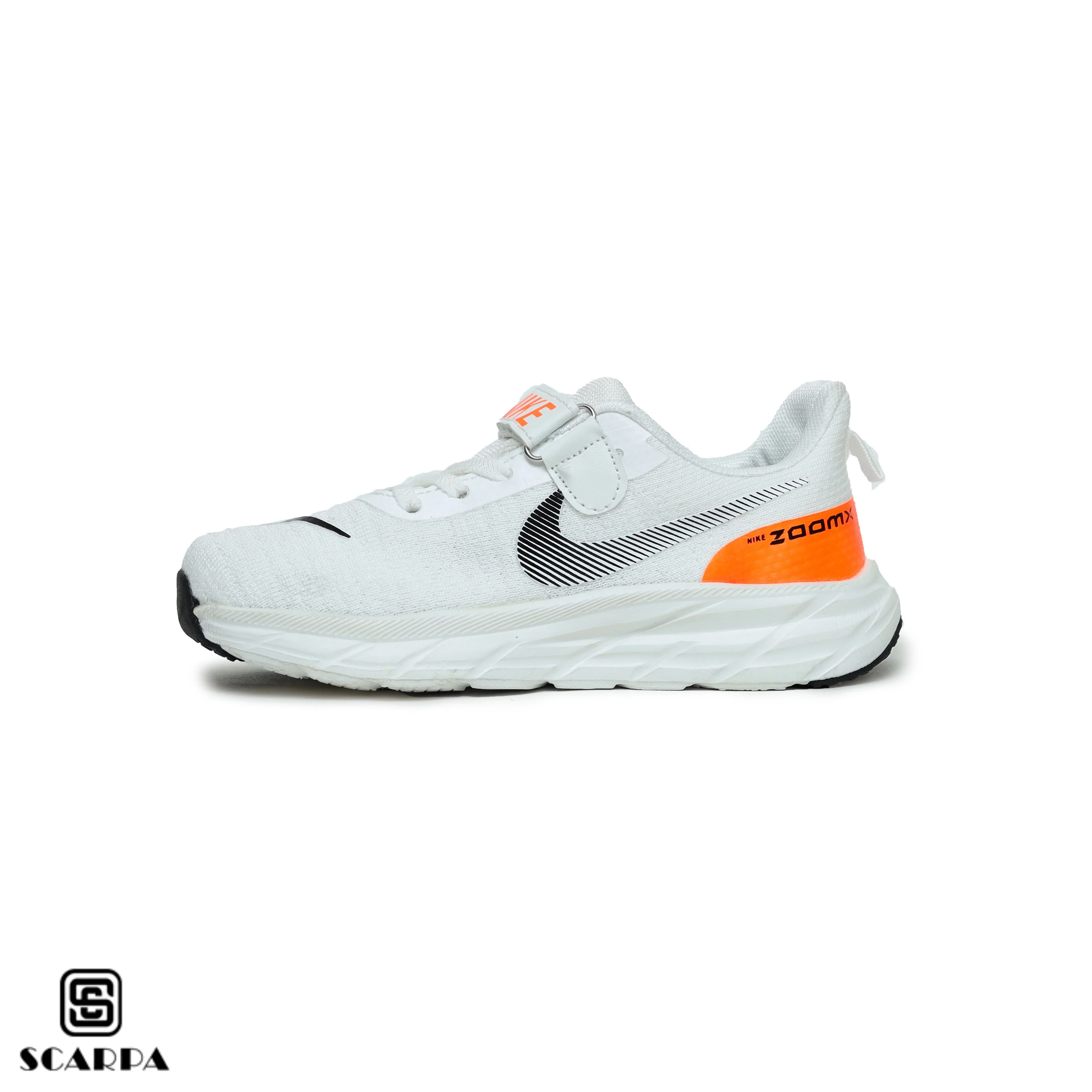 Scarpaa Comfartable Fashion KIDS Sneakers model NI KIDS-WHITE&ORANGE - Image 3