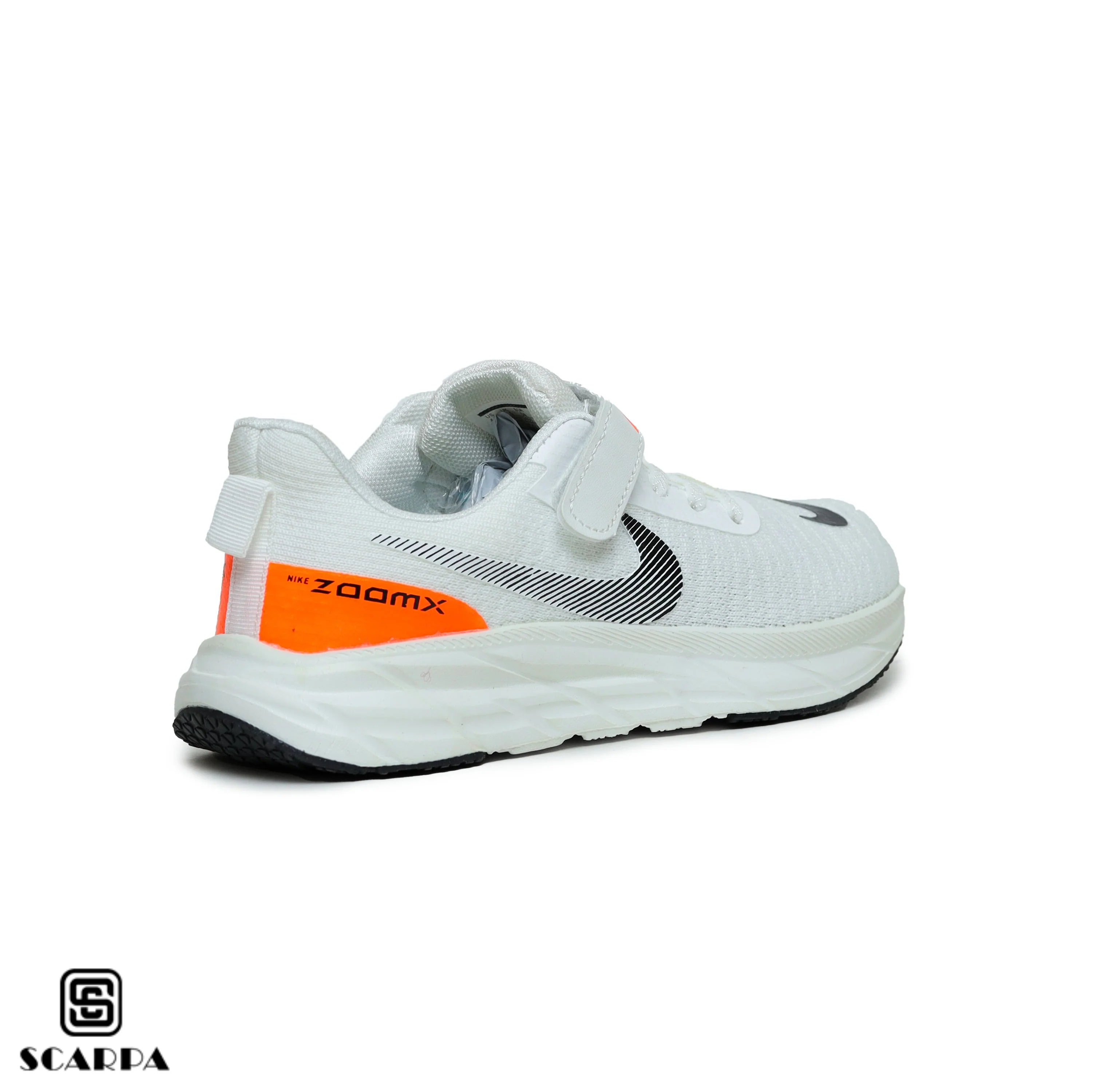 Scarpaa Comfartable Fashion KIDS Sneakers model NI KIDS-WHITE&ORANGE - Image 4