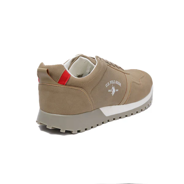 Scarpaa Comfartable Fashion Men Sneakers model V822 BEIGE 2 - Image 5