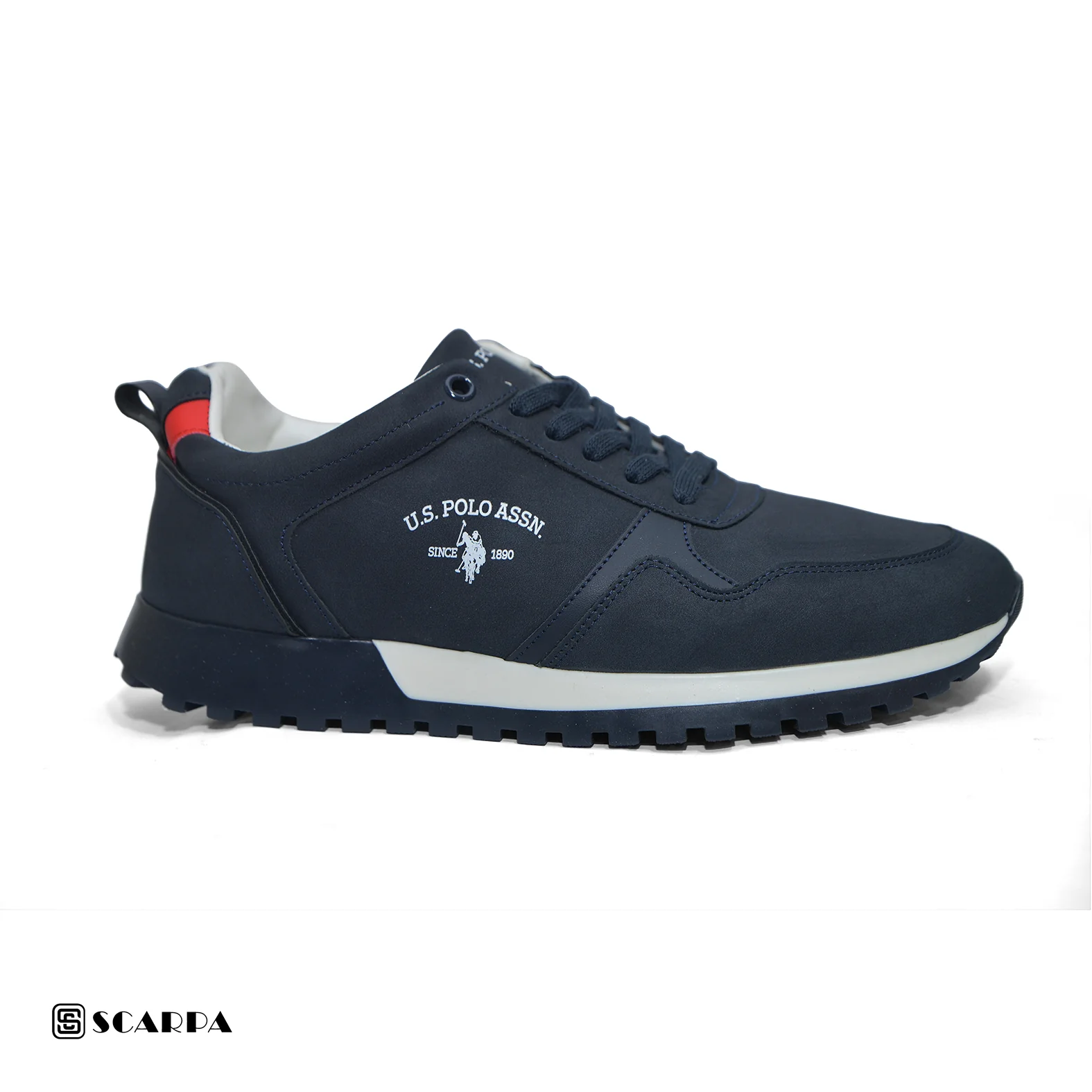 Scarpaa Comfartable Fashion Men Sneakers model V822 BLUE - Image 2