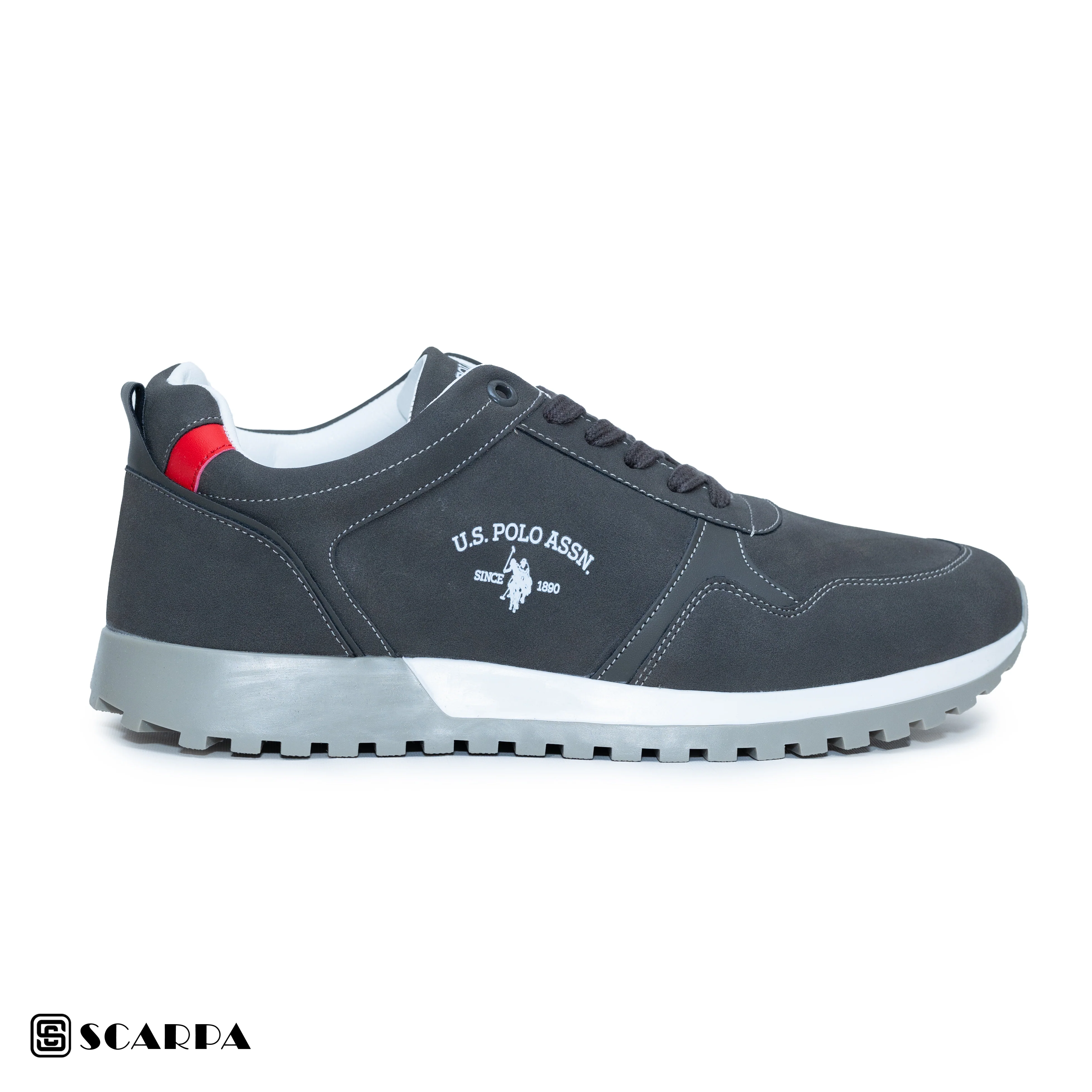 Scarpaa Comfartable Fashion Men Sneakers model  V822 GRAY - Image 2