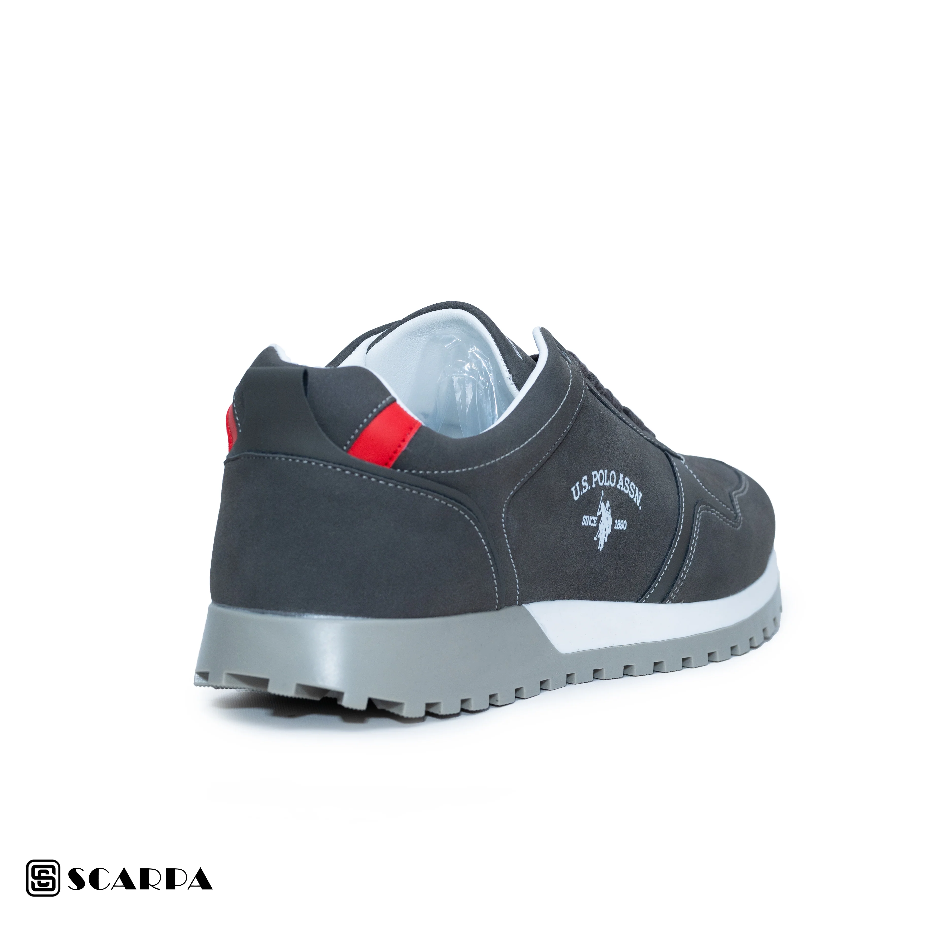 Scarpaa Comfartable Fashion Men Sneakers model  V822 GRAY - Image 4