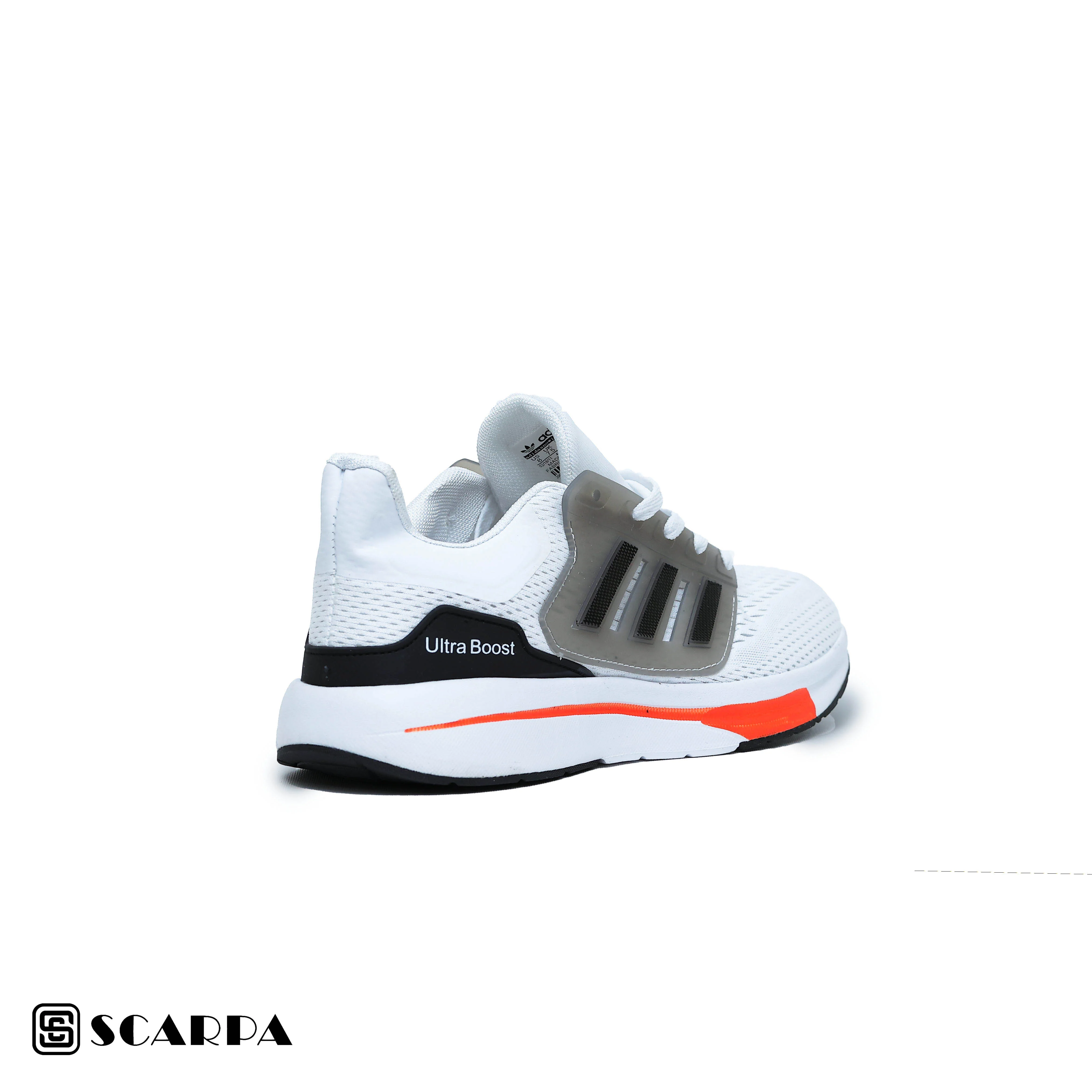 Scarpaa Comfartable Fashion Sneakers model M04-WHITE&BLACK - Image 3