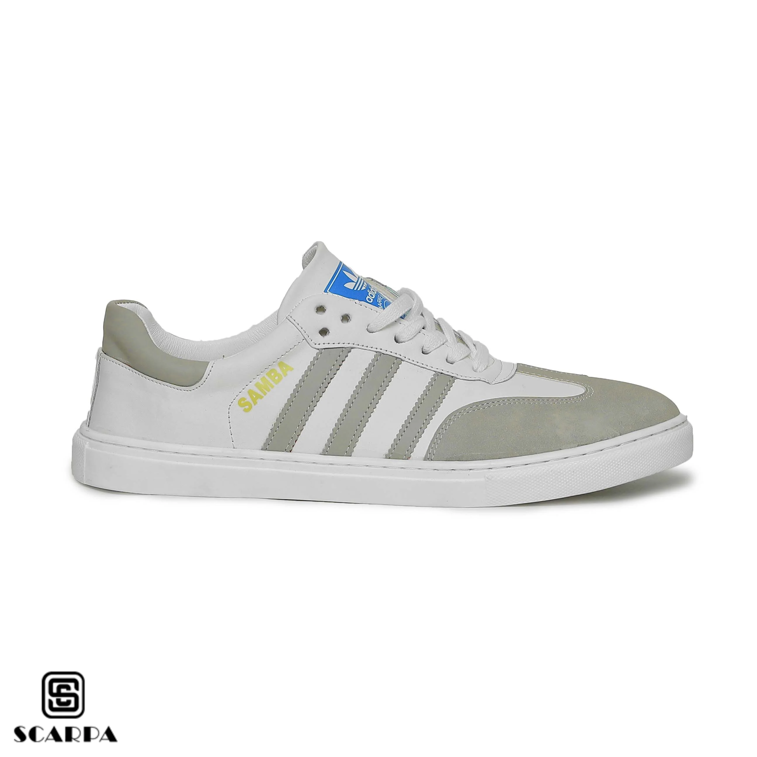 Scarpaa Comfartable Fashion Sneakers model V172 WHITE&GRAY - Image 2