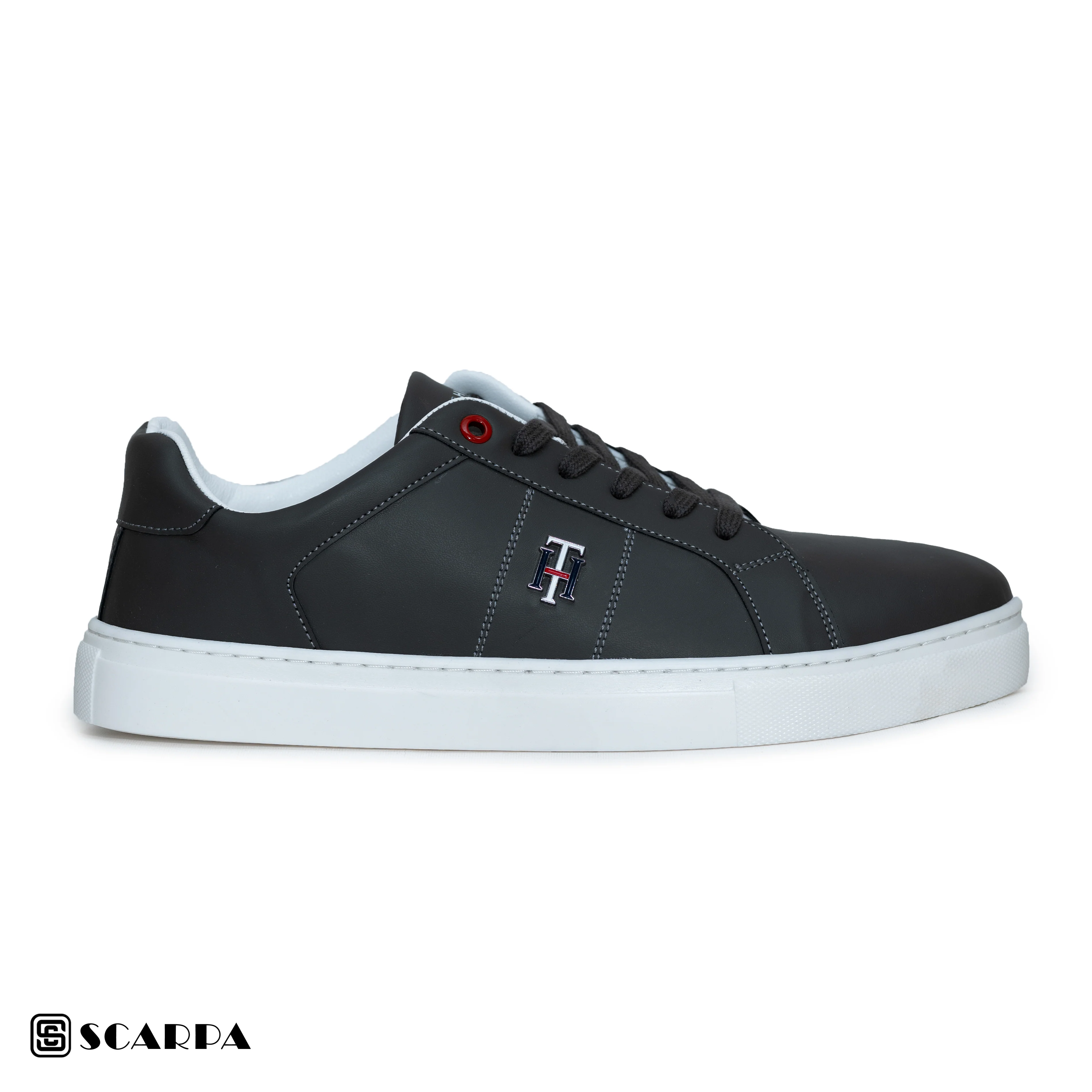 Scarpaa Comfartable Fashion Sneakers model V190 GRAY - Image 2