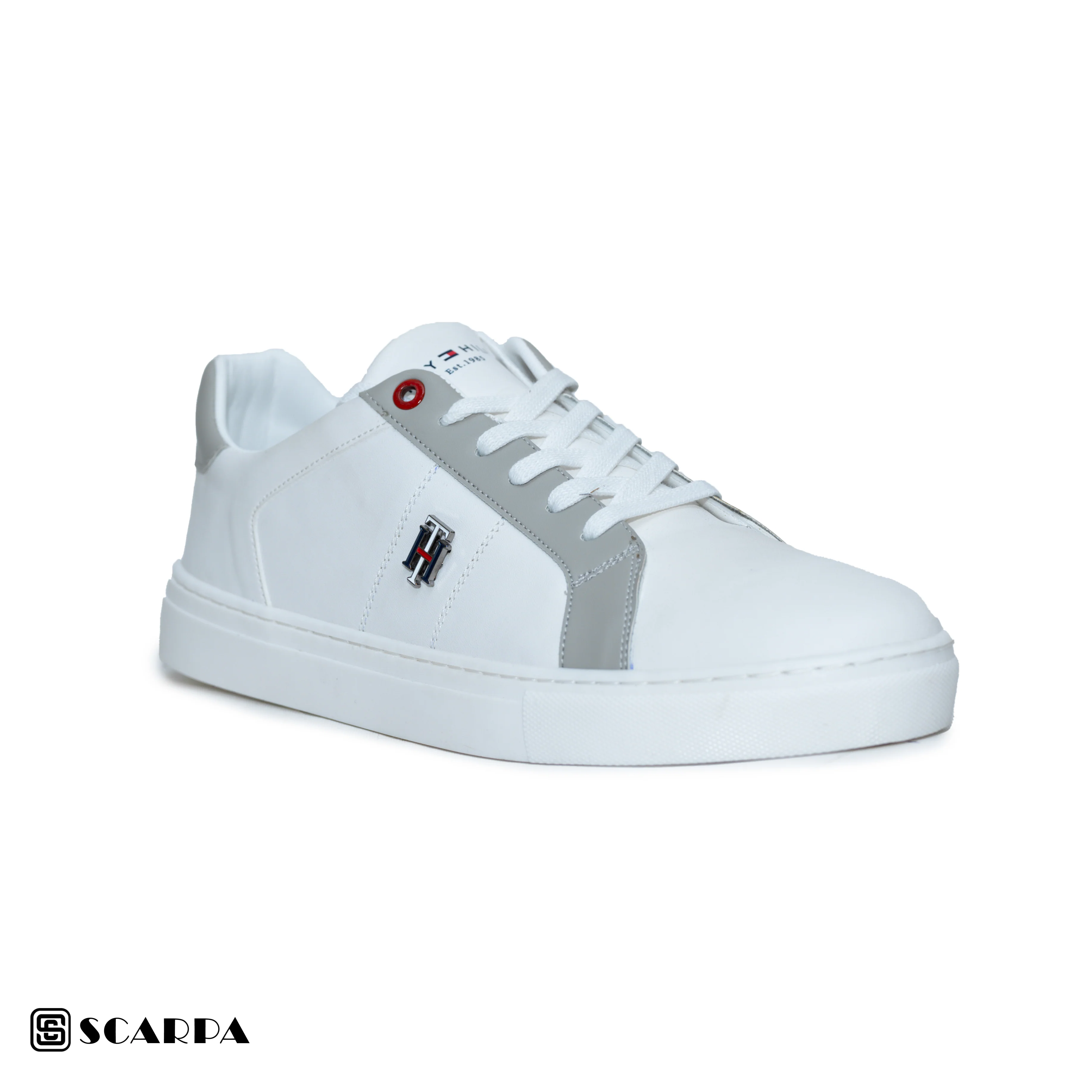 Scarpaa Comfartable Fashion Sneakers model V190 WHITE&GRAY