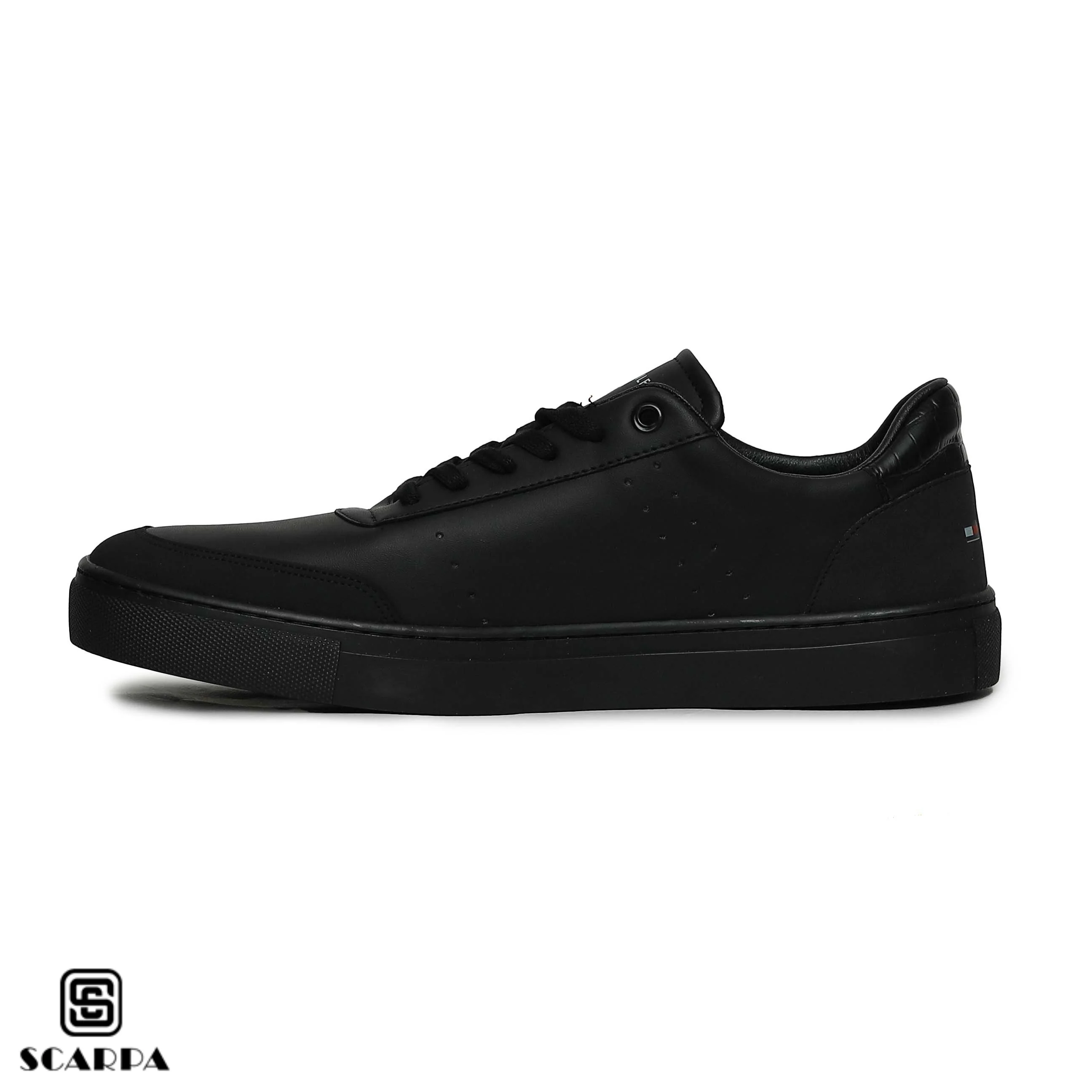 Scarpaa Comfartable Fashion Sneakers model V762 BLACK - Image 3