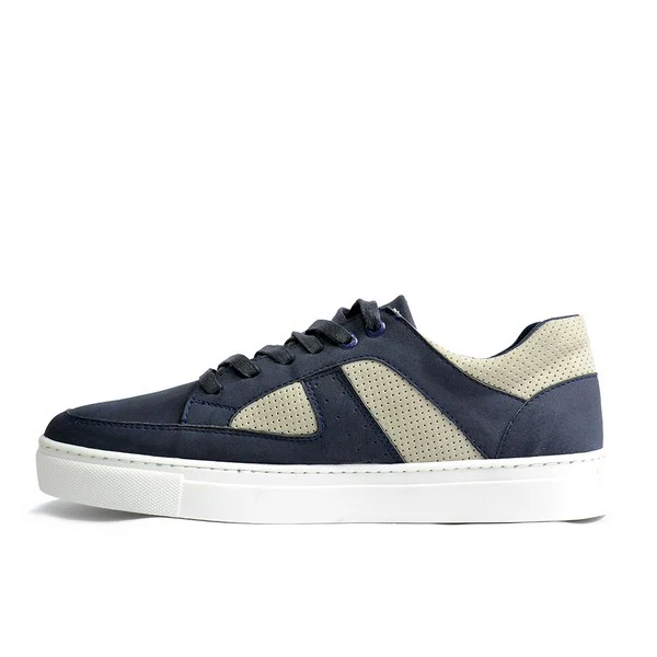 New comfartable Fashion Sneakers with BLUE Color ,Model V107 - Image 3