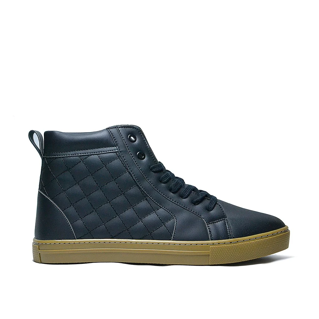 Scarpaa Men High Top Sneakers model V911 BLACK - Image 2