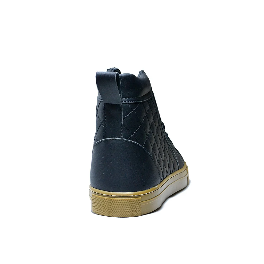 Scarpaa Men High Top Sneakers model V911 BLACK - Image 4