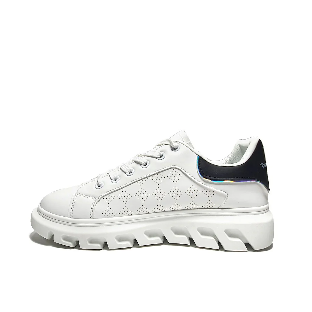 Scarpaa Comfartable Fashion Men Sneakers model W2028-WHITE&BLACK - Image 3